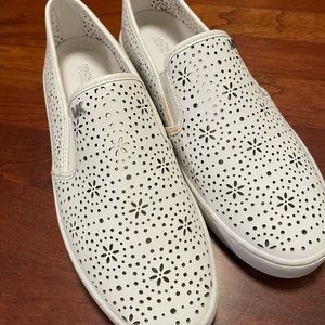 Michael Kors white leather shoes size 9